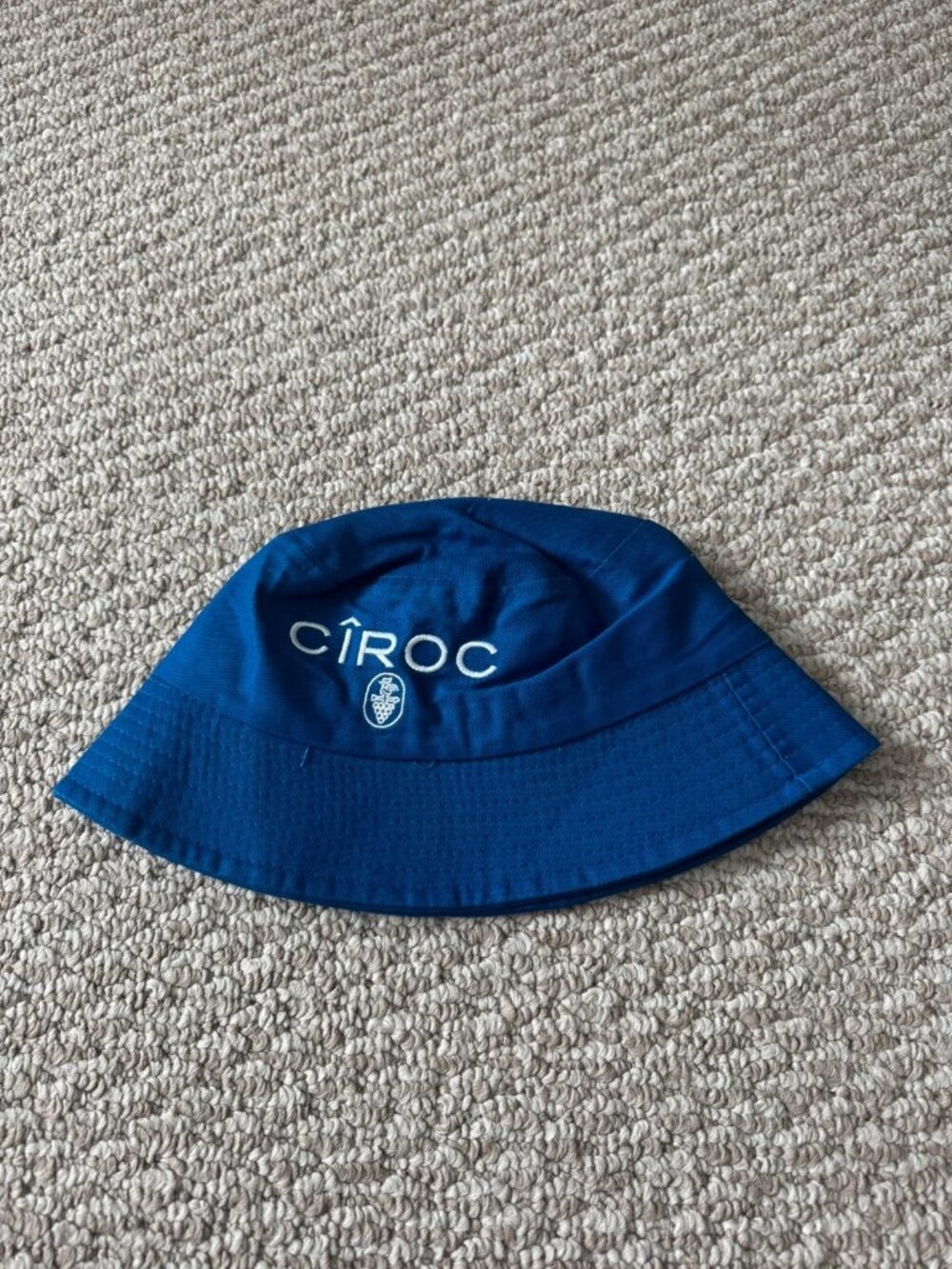 Cîroc Royal Blue Embroidered Logo Bucket Hat